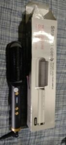 WebToShine Hair Straightener Brush photo review